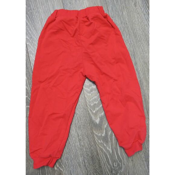 Toddler Boys Christmas Outfit Pants Shirt Size 2/3 Year Green Red Santa Winter - Picture 8 of 11